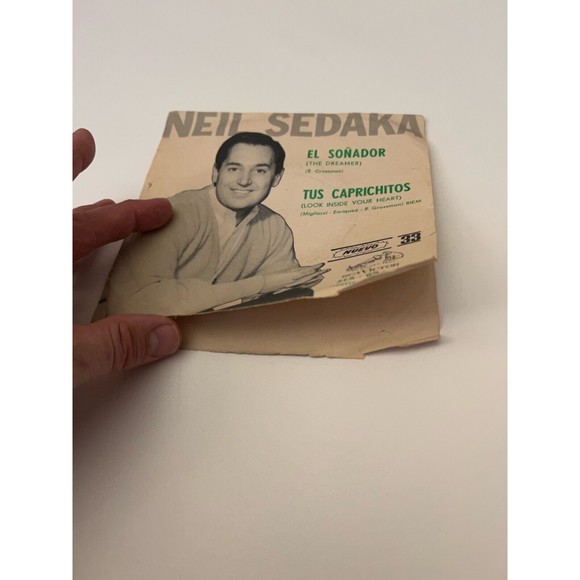 Neil Sedaka El Sonador / Tus Caprichitos 7" Vinyl Discos Fravega RCA Victor VG - Picture 3 of 6